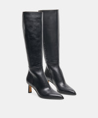 ALIMA BOOTS BLACK LEATHER
