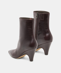 CRUZ BOOTIES BLACKBERRY LEATHER