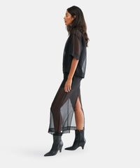 CRUZ BOOTIES BLACK LEATHER