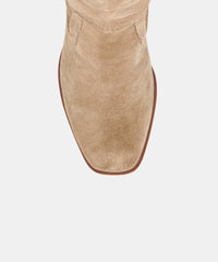 FUEGO BOOTS TAUPE SUEDE