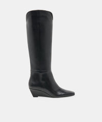 HENRA BOOTS BLACK LEATHER