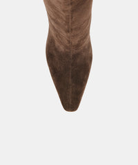 JAZMIN BOOTS ESPRESSO SUEDE