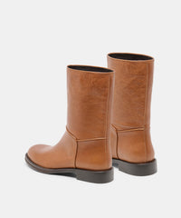 TEGEN BOOTS TAN LEATHER