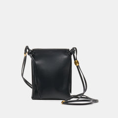 LYRIK CROSSBODY BLACK LEATHER