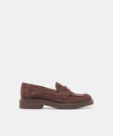 TIGGY LOAFERS MAHOGANY SUEDE