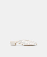 ARDENA SATIN HEELS TRUE WHITE SATIN