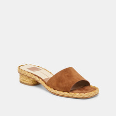 DIXI SANDALS BROWN SUEDE