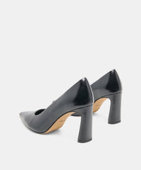 KAYNA HEELS BLACK LEATHER