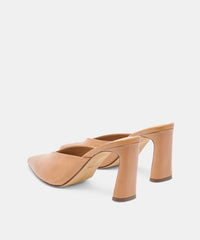 KENTIN HEELS TAN LEATHER