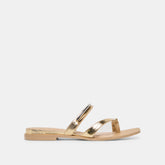 TARINA SANDALS GOLD LEATHER