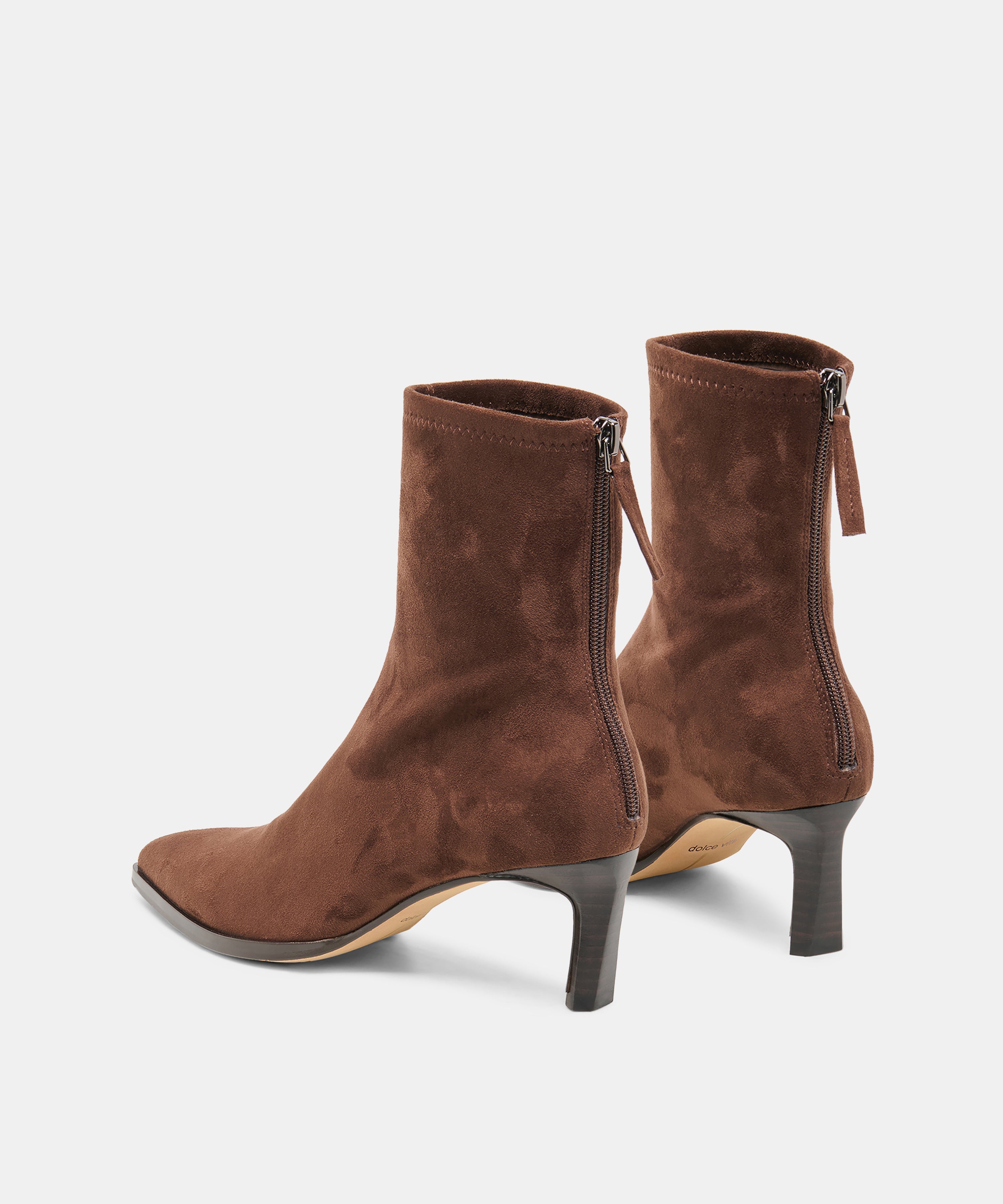 ALICEN BOOTIES DK BROWN STELLA SUEDE