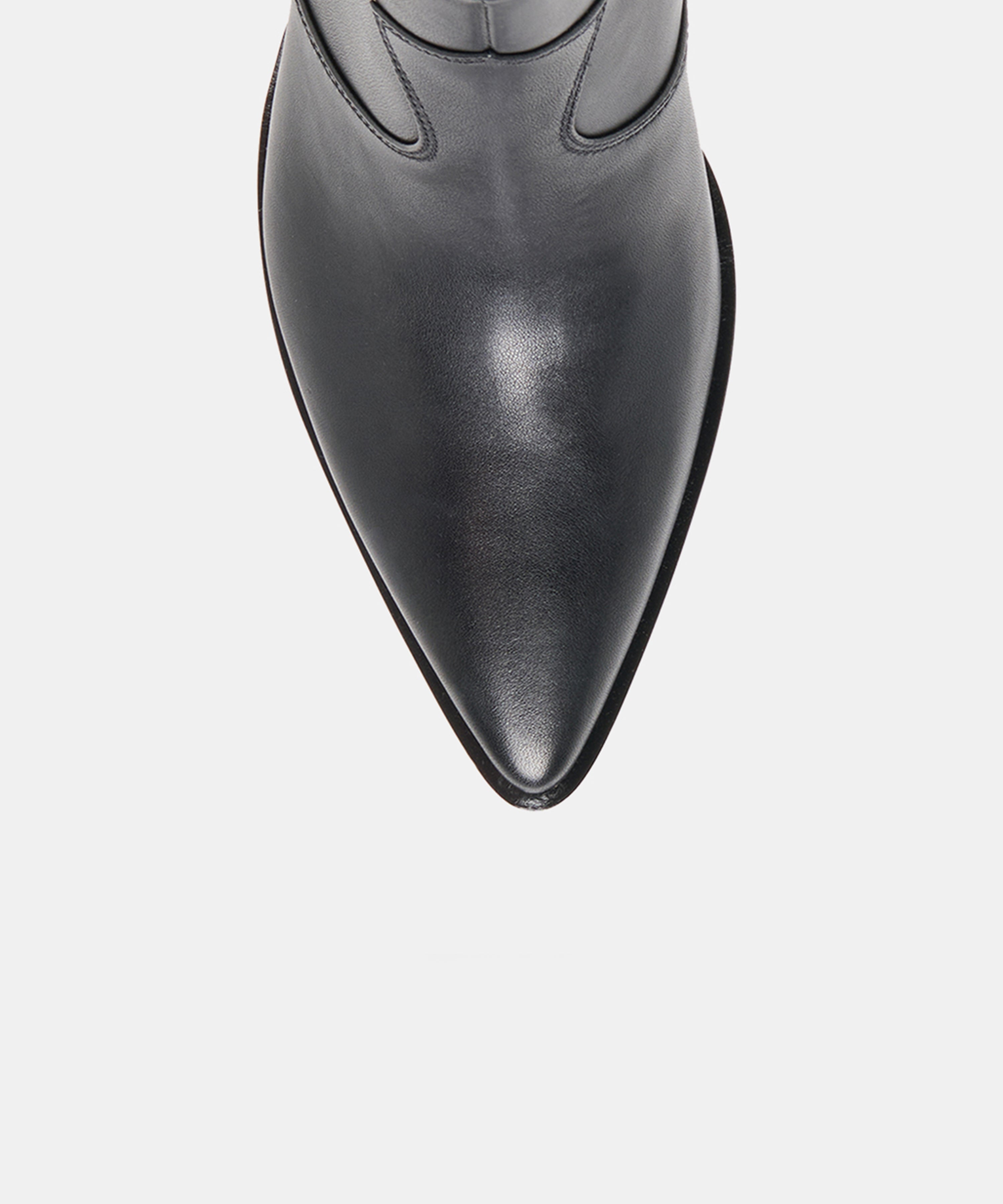ASHTIN BOOTIES BLACK LEATHER