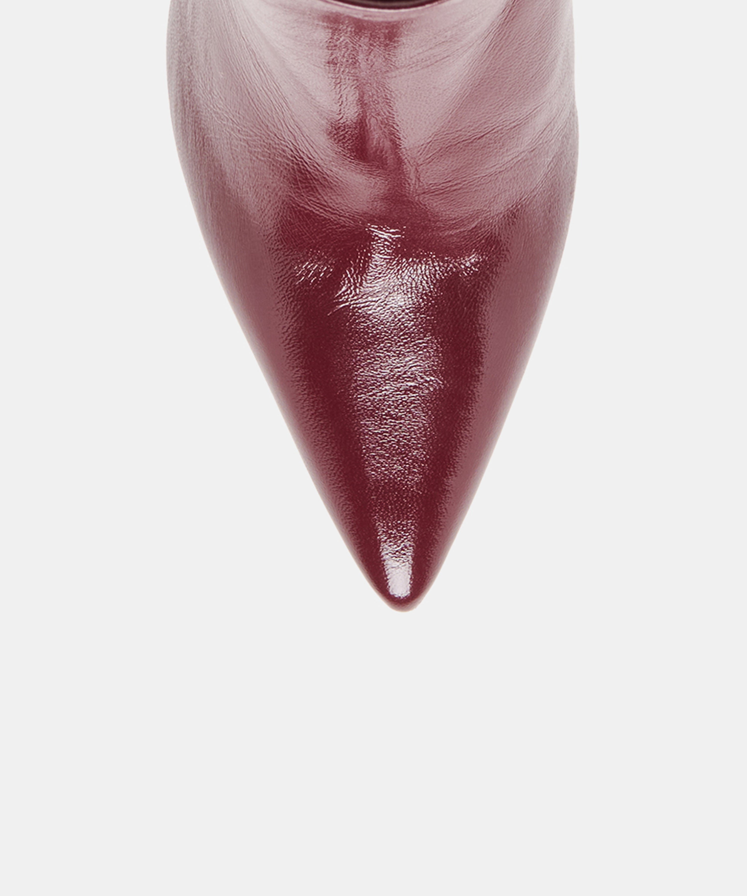 DANITY BOOTIES BURGUNDY LEATHER