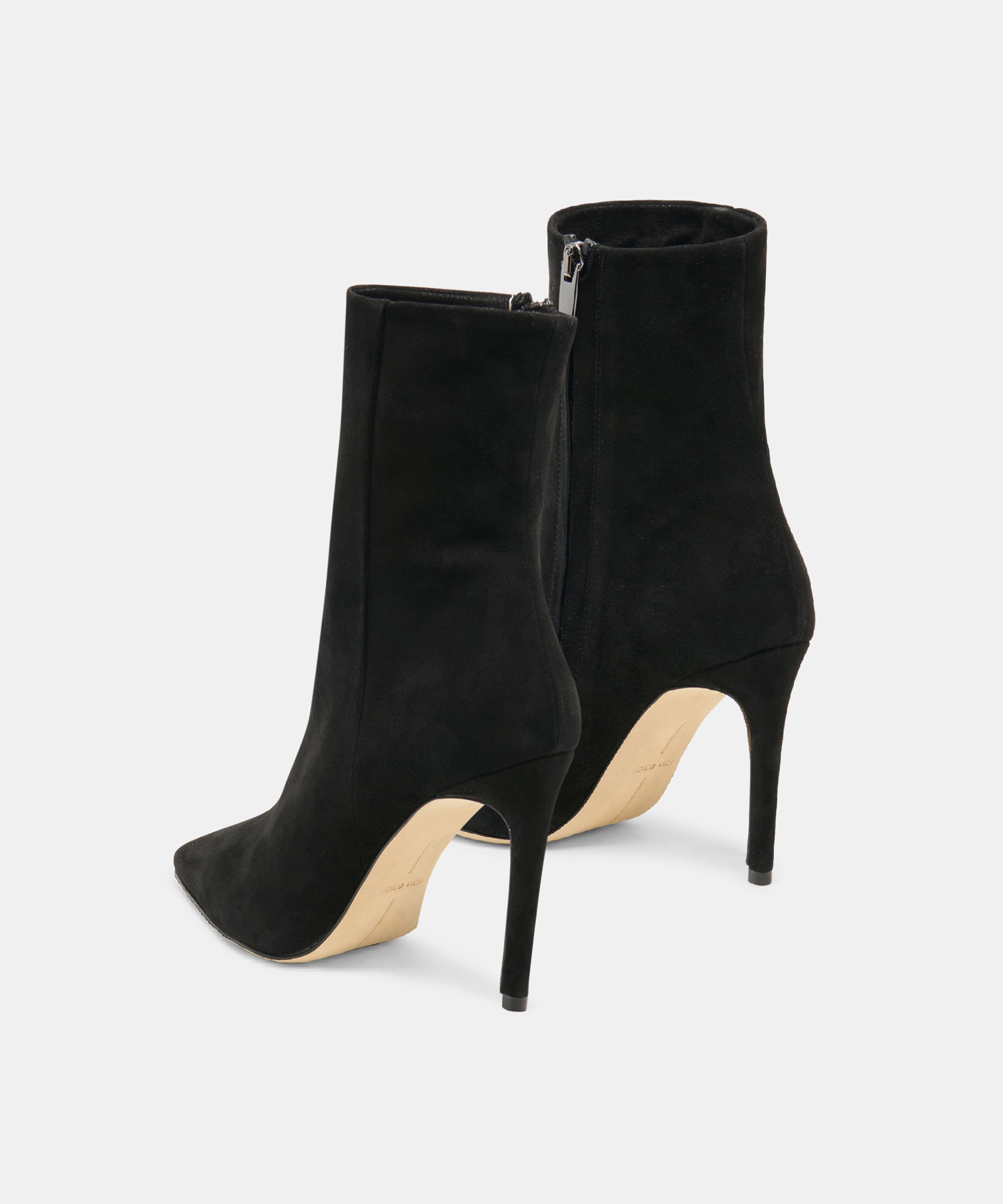 DANITY BOOTIES ONYX SUEDE