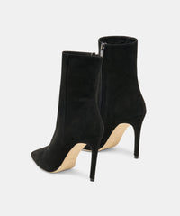 DANITY BOOTIES ONYX SUEDE