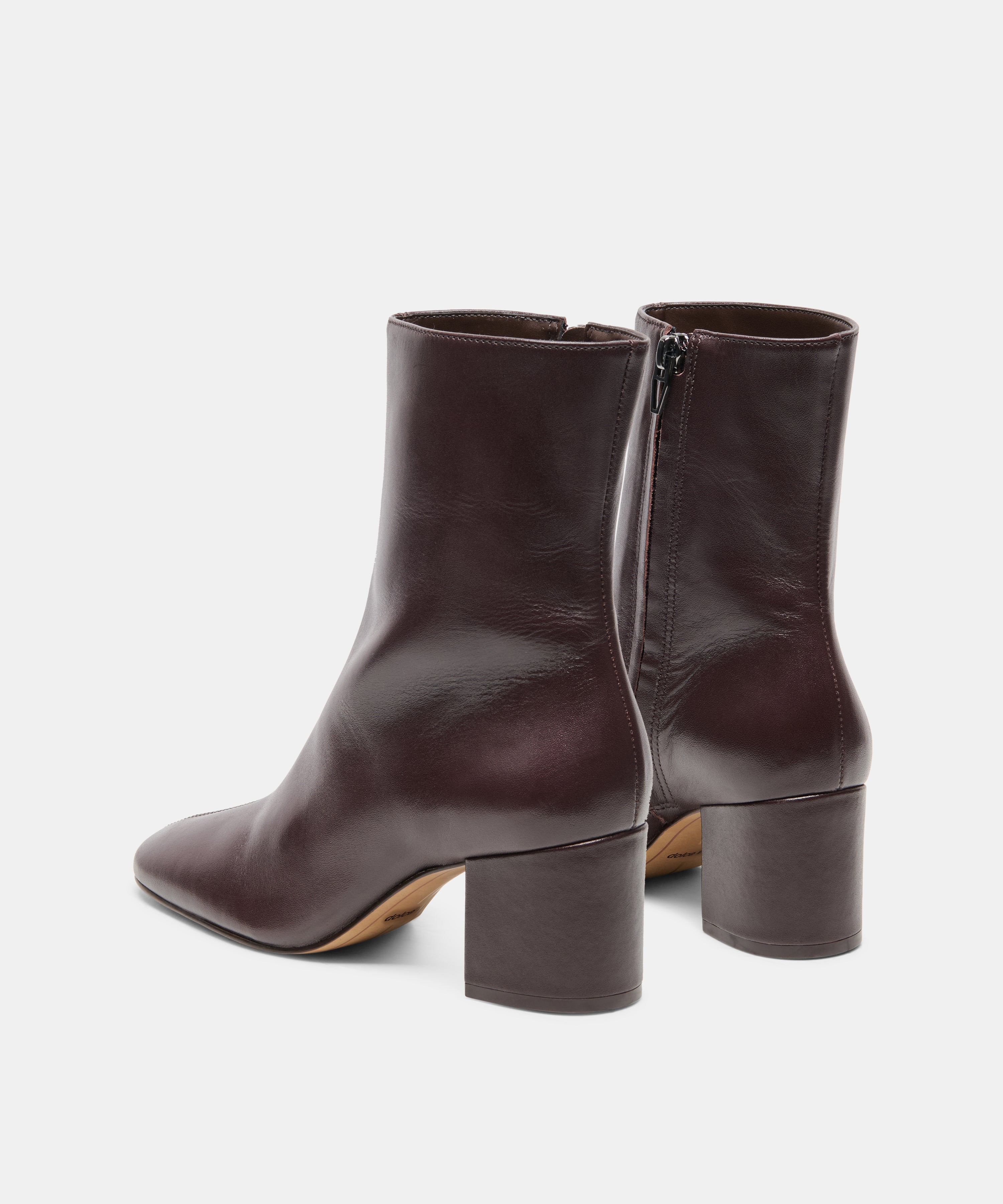 FEYA BOOTIES BLACK CHERRY LEATHER