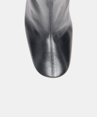 FEYA BOOTIES BLACK LEATHER
