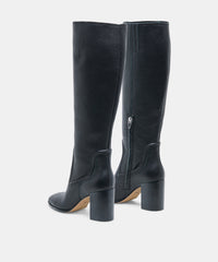 FUEGO BOOTS BLACK LEATHER