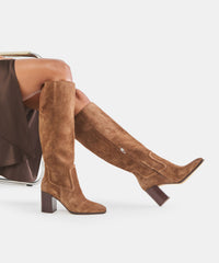 FUEGO BOOTS COCOA SUEDE