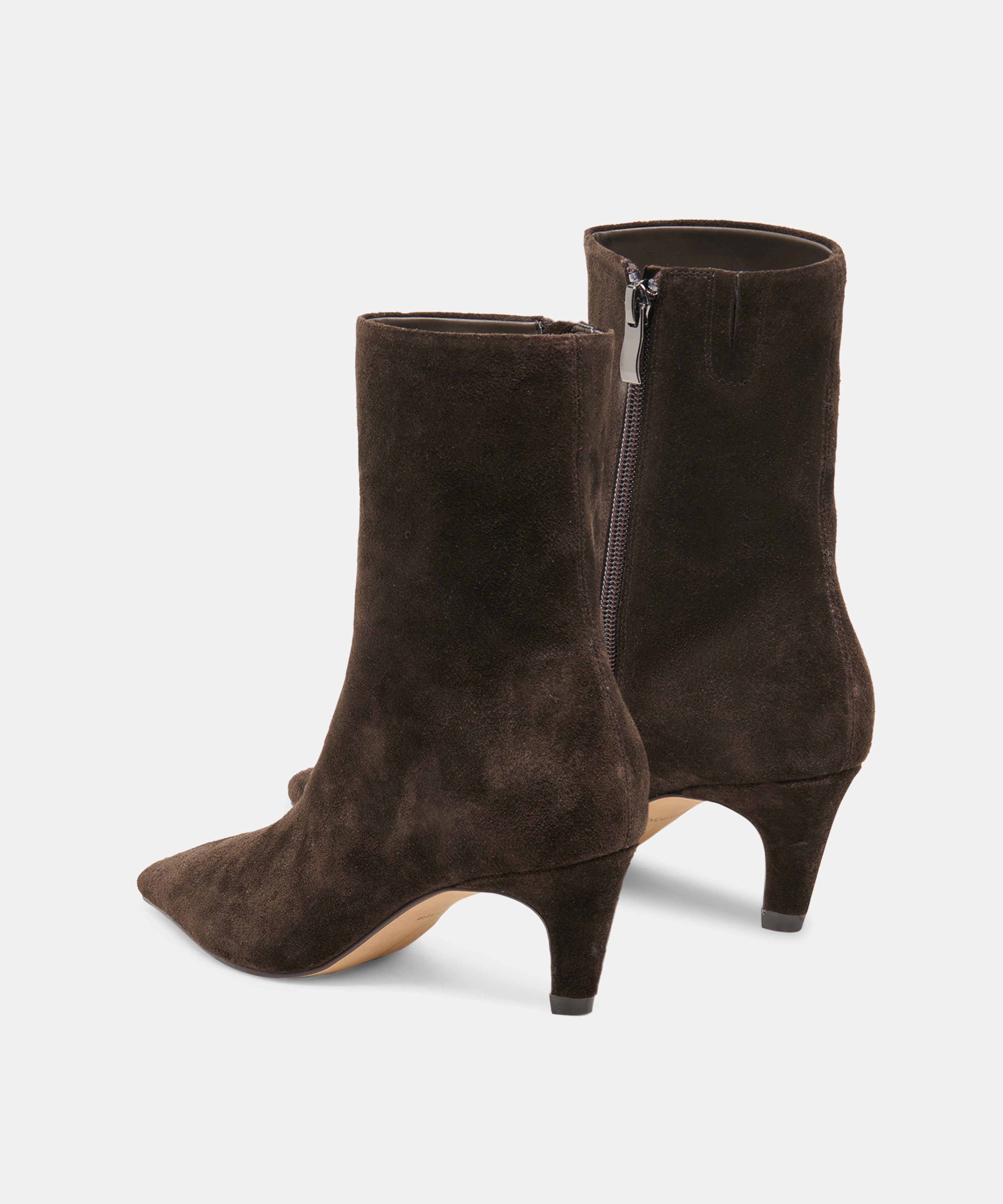 KARLIE BOOTIES ESPRESSO SUEDE