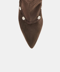 KERA BOOTS DK BROWN SUEDE