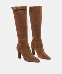 LAYNA BOOTS COCOA SUEDE