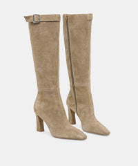 LAYNA BOOTS TAUPE SUEDE