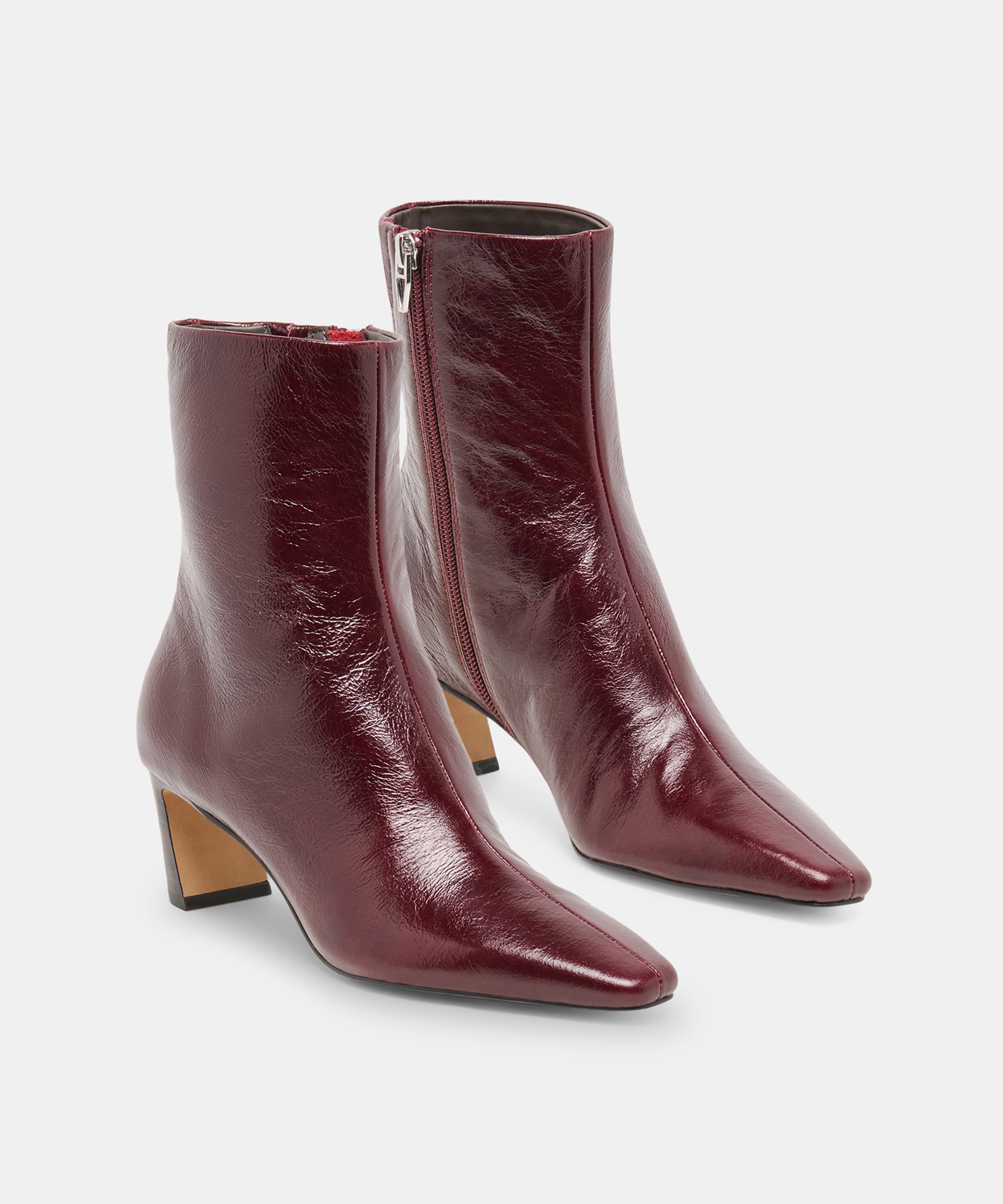 NESLY BOOTIES OXBLOOD LEATHER