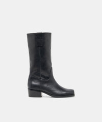 ROMIE BOOTS BLACK LEATHER