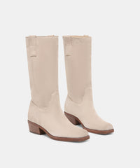 ROMIE BOOTS LT TAUPE SUEDE