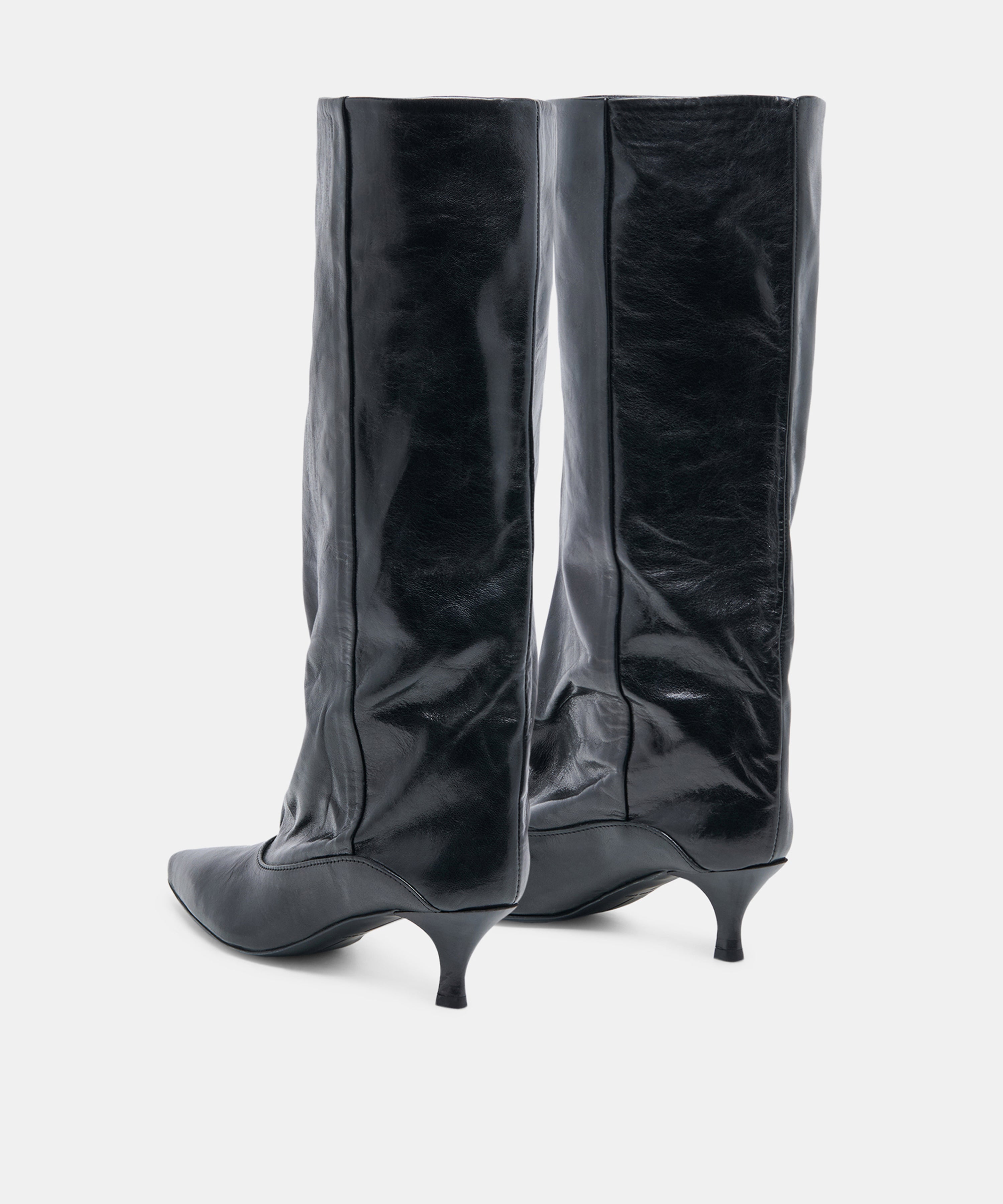 ROXLA BOOTS BLACK LEATHER