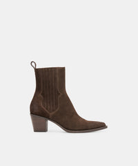 SOLINE H2O BOOTIES ESPRESSO SUEDE