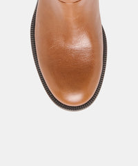 TEGEN BOOTS TAN LEATHER