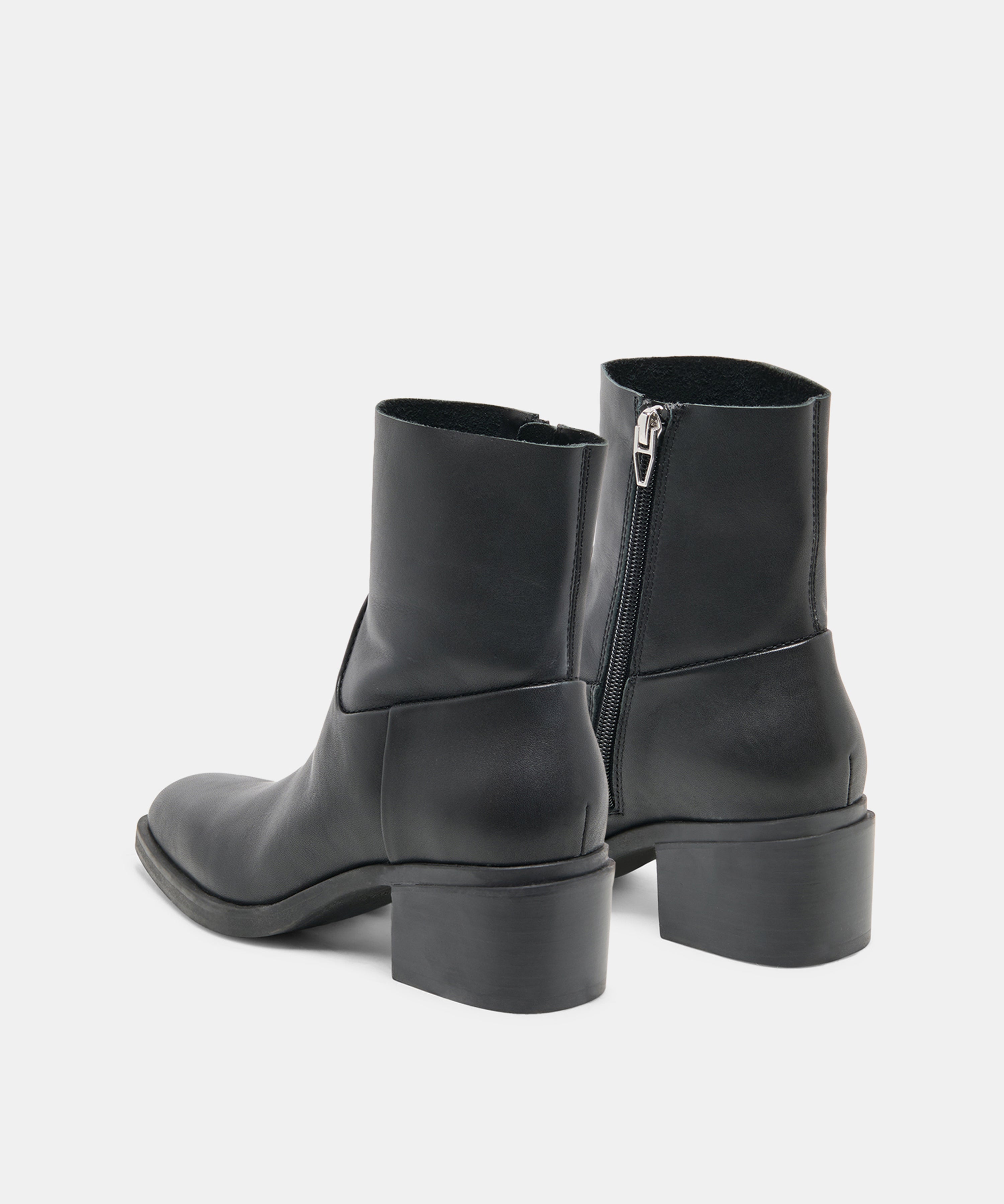 ZELO H2O BOOTIES BLACK LEATHER
