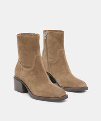 ZELO H2O BOOTIES OLIVE SUEDE