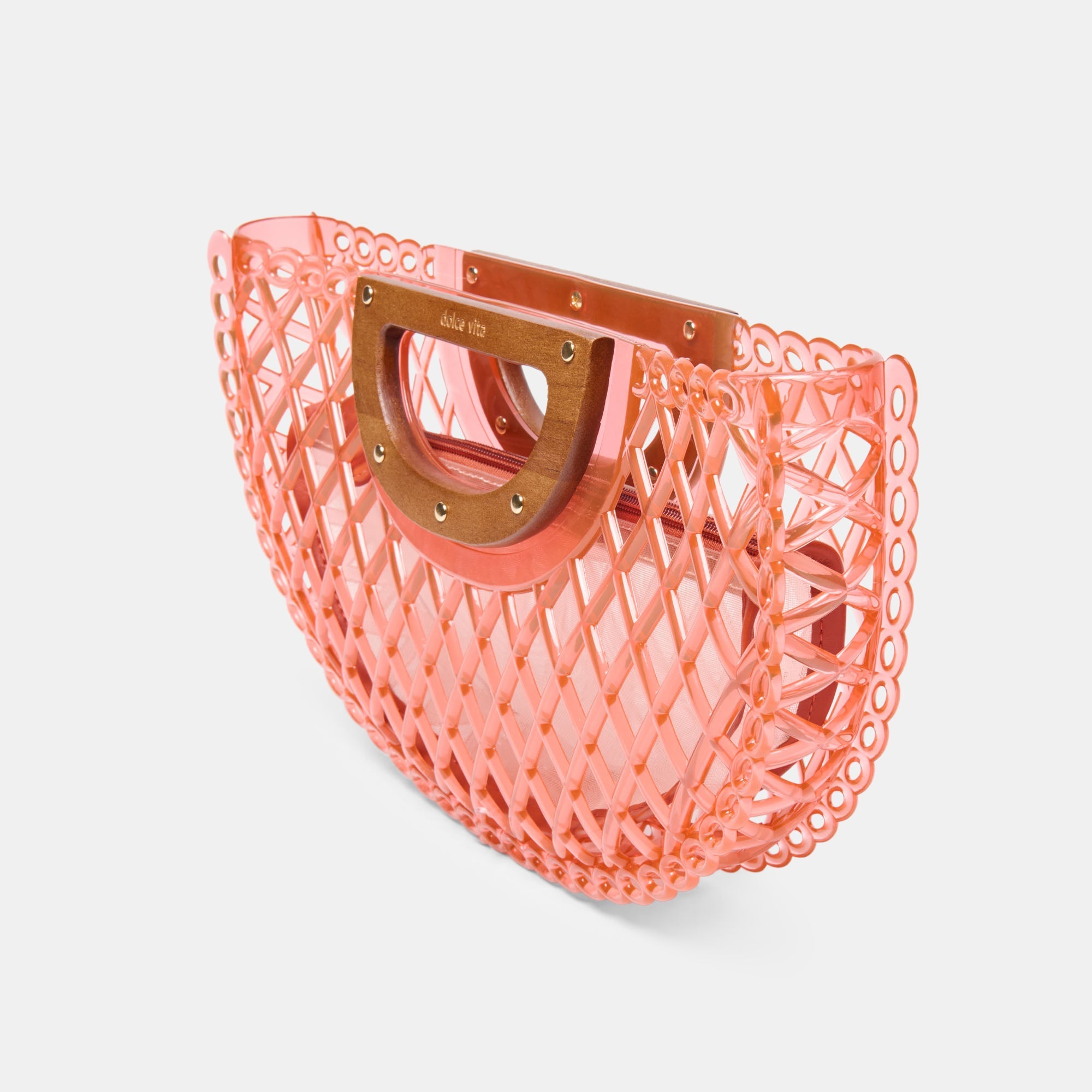 SOLANDRA CLUTCH CORAL JELLY