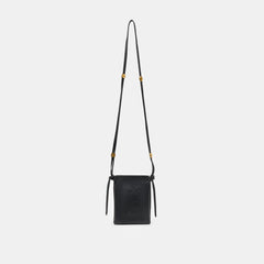 LYRIK CROSSBODY BLACK LEATHER
