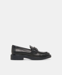 TIGGY LOAFERS BLACK LEATHER