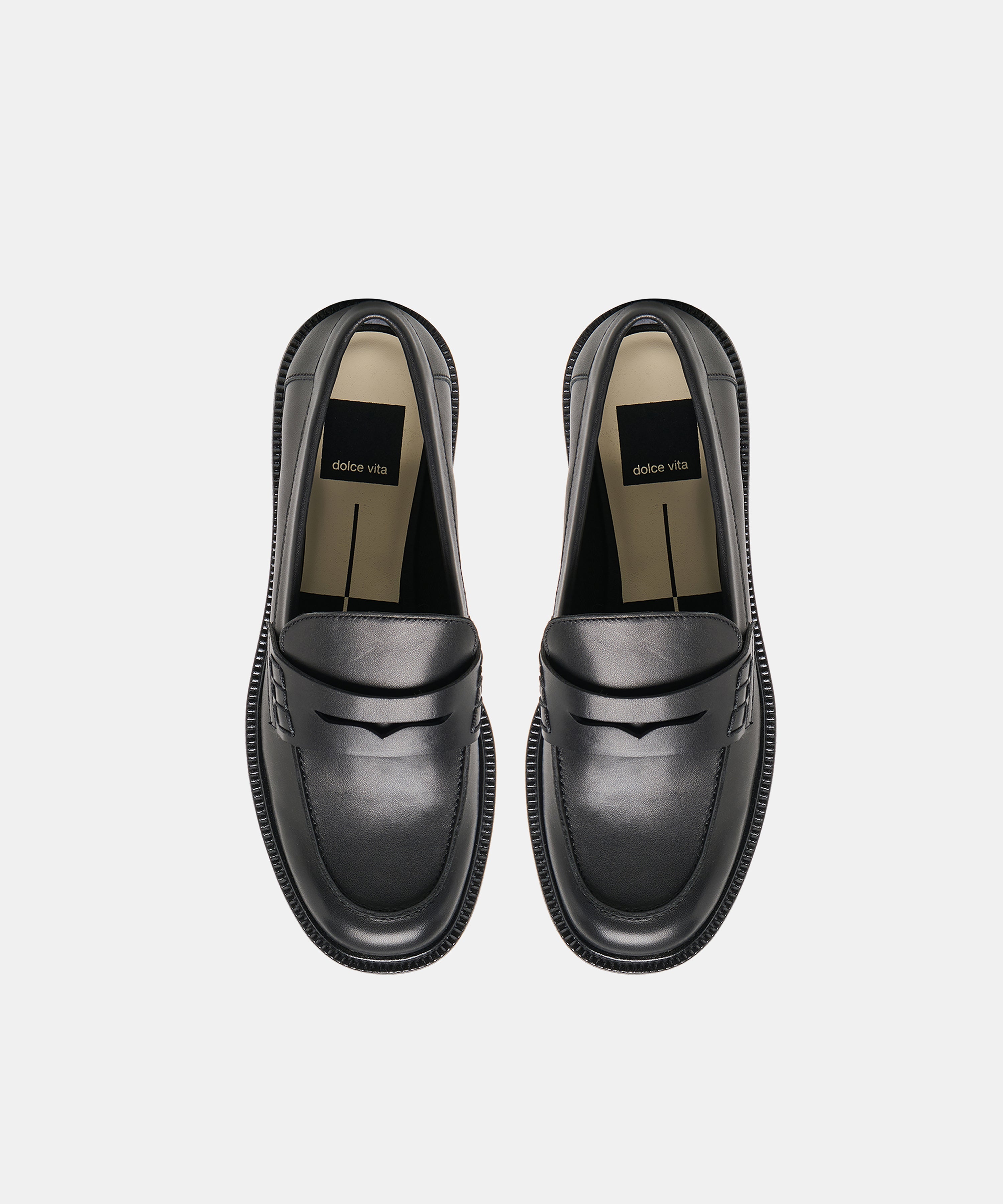 TIGGY LOAFERS BLACK LEATHER