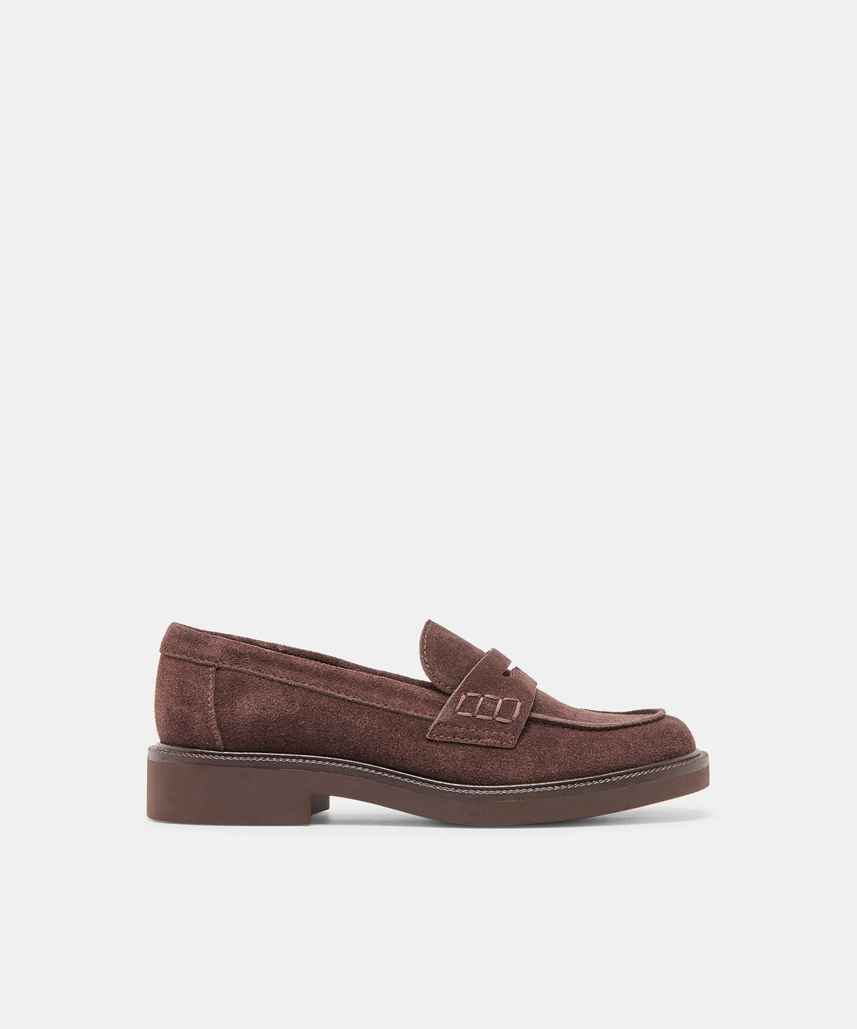 TIGGY LOAFERS MAHOGANY SUEDE