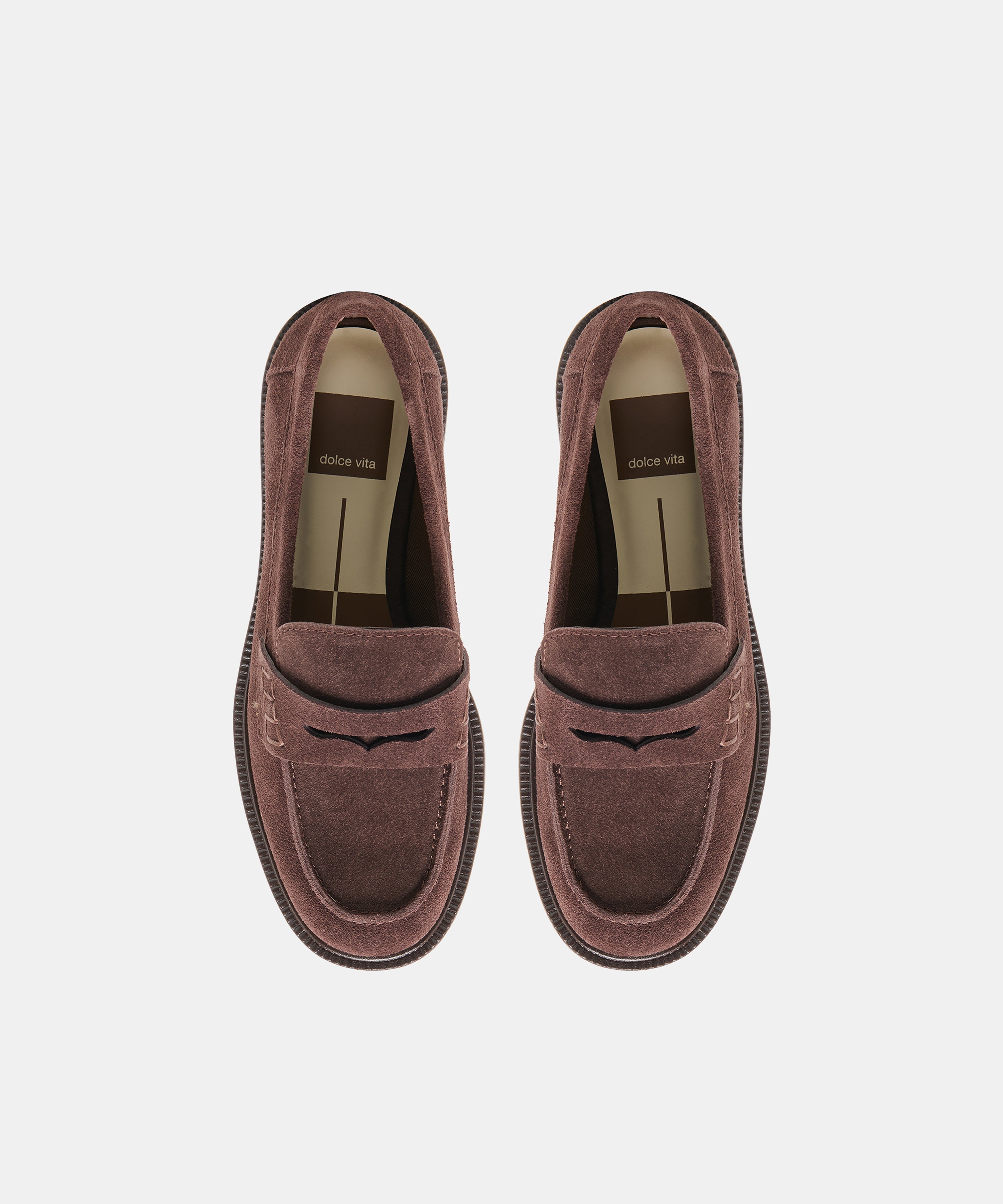 TIGGY LOAFERS MAHOGANY SUEDE
