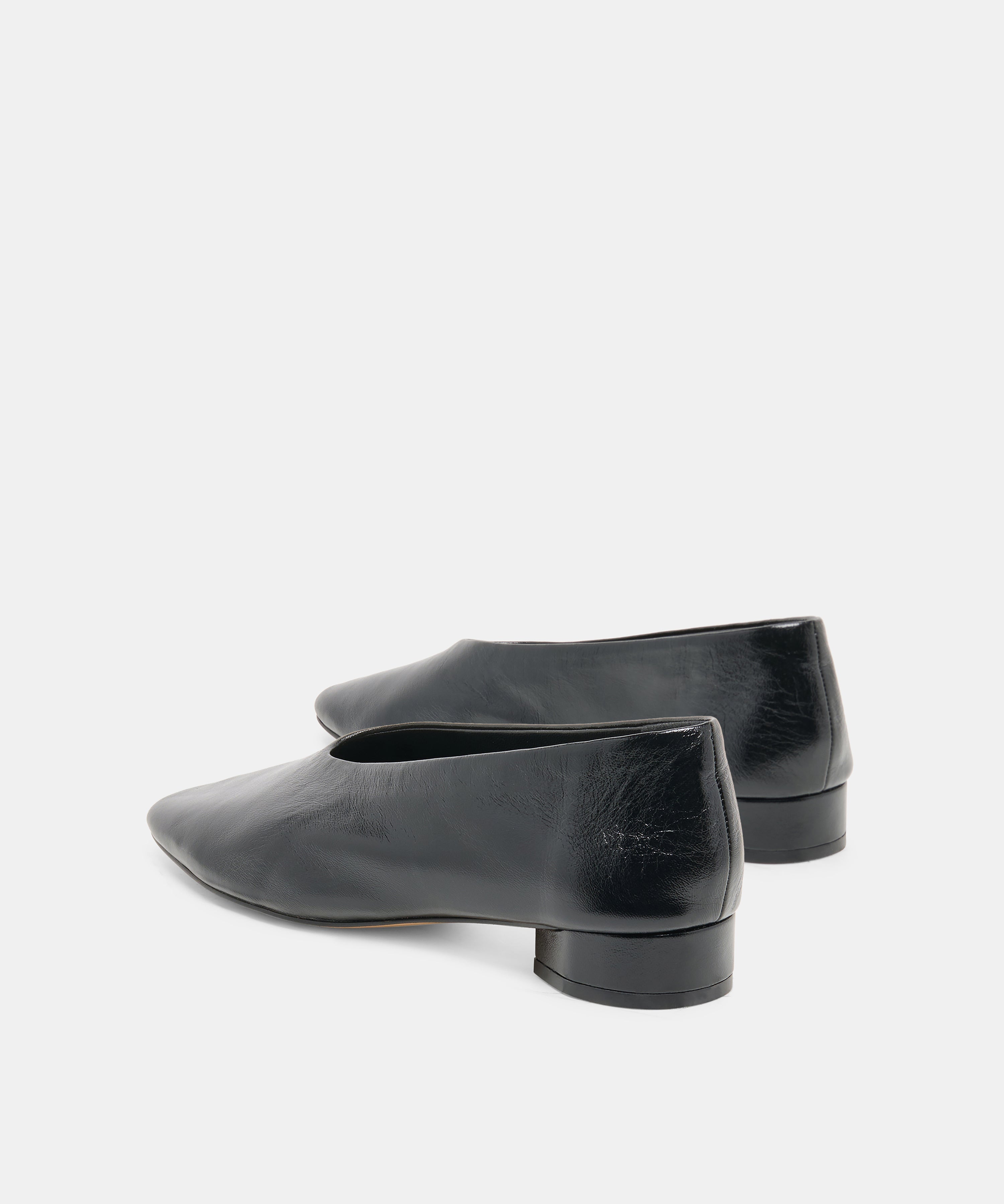 ANDEY HEELS BLACK LEATHER