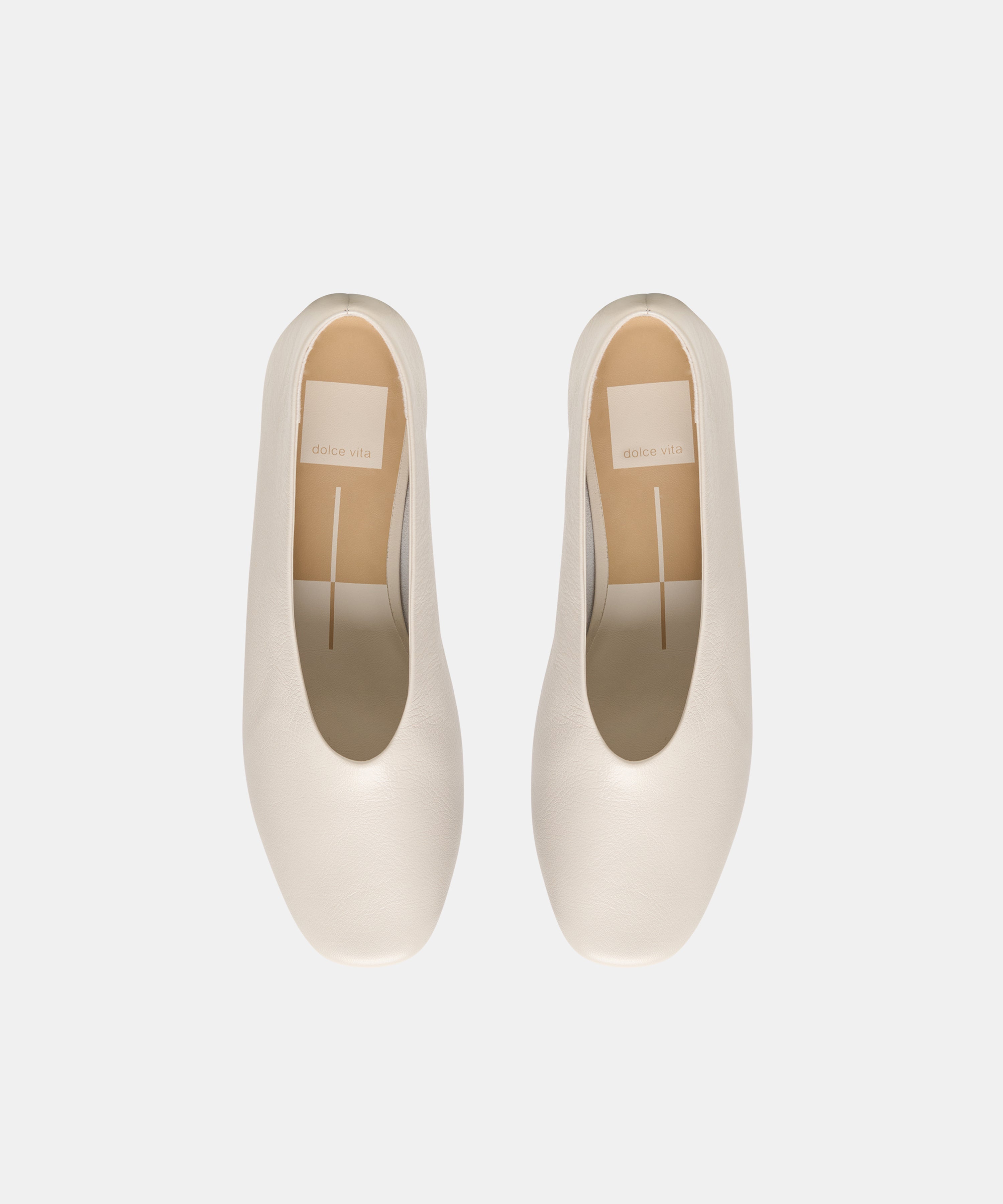 ANDEY HEELS BONE LEATHER