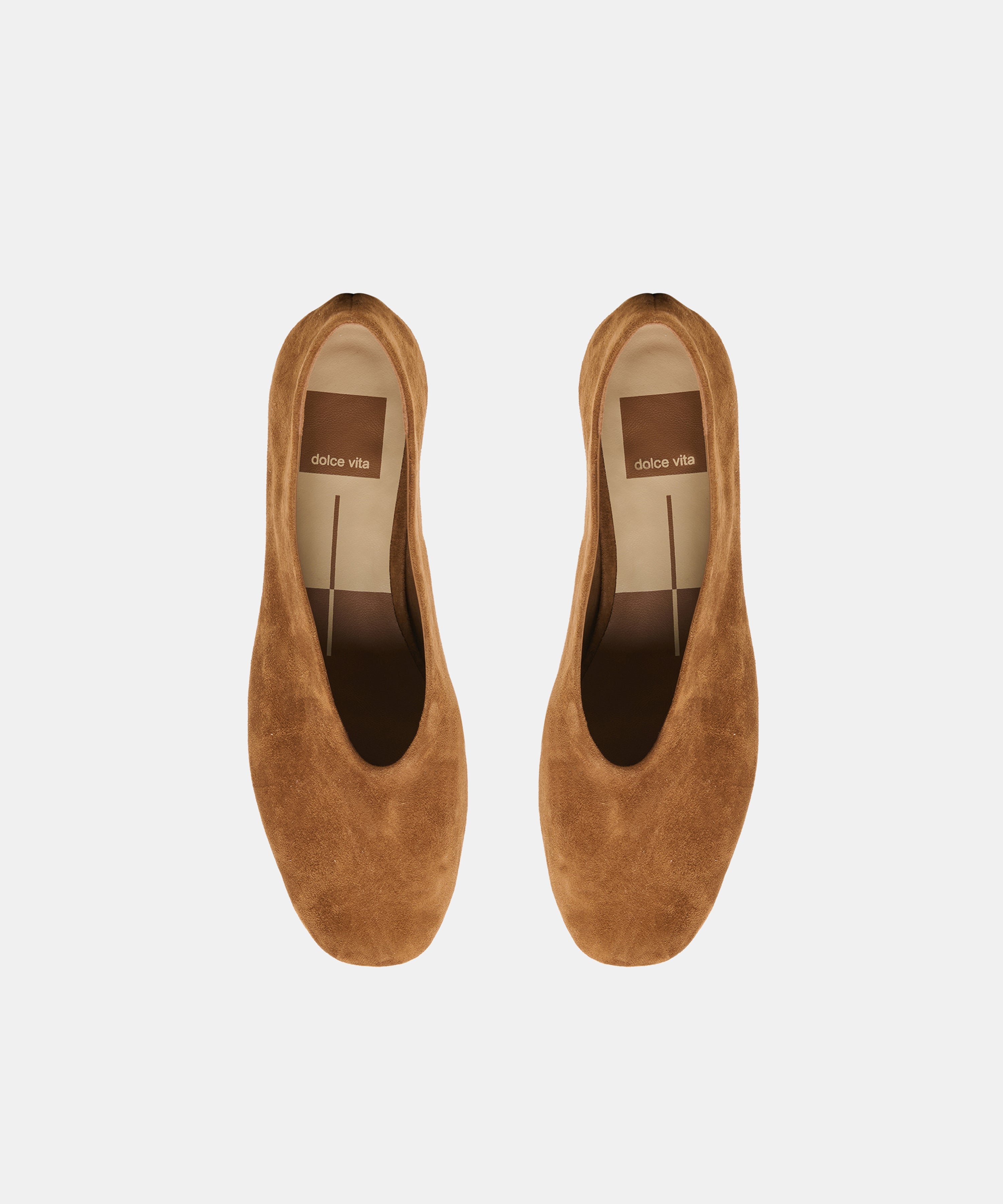 ANDEY HEELS BROWN SUEDE