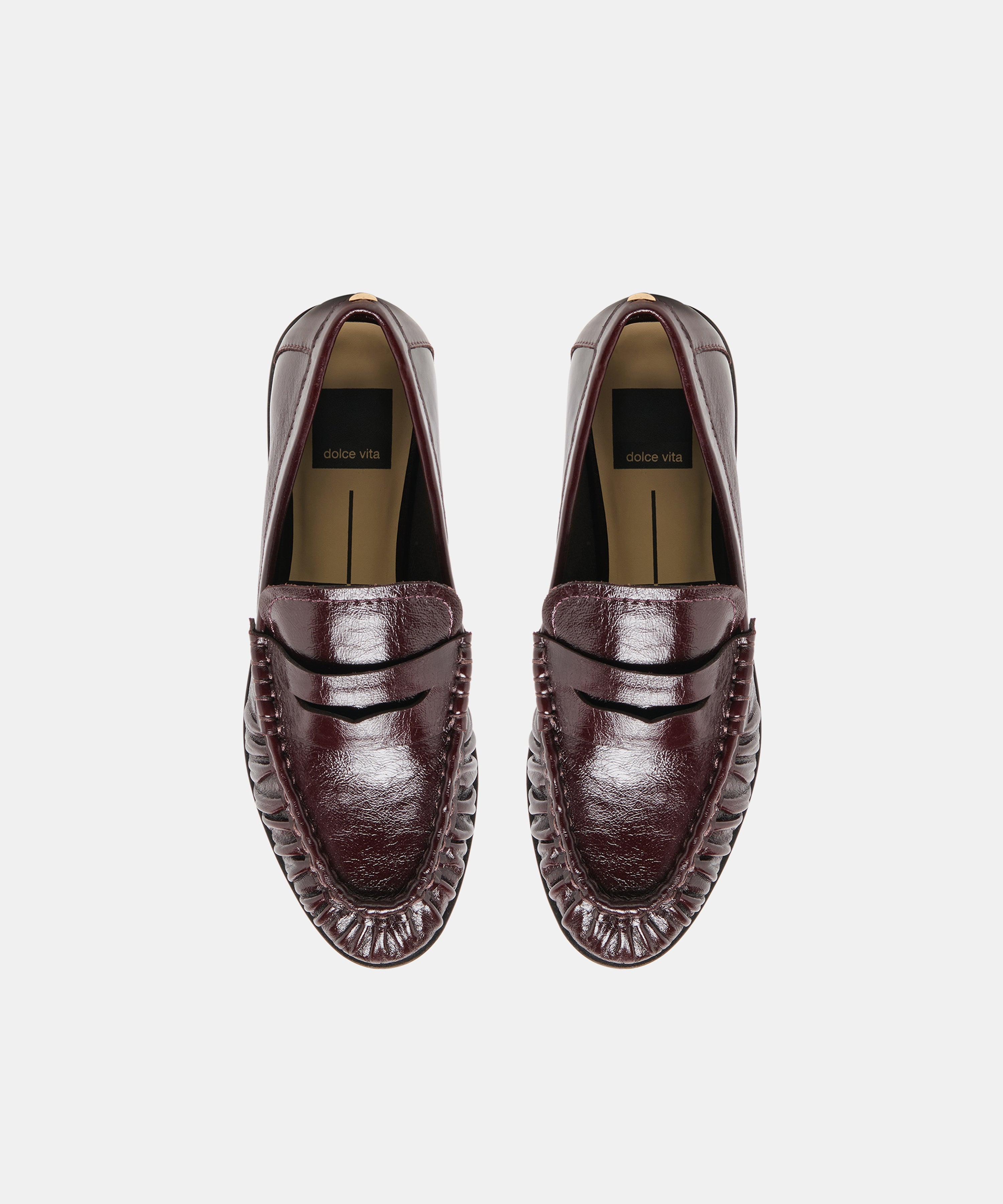BAXEN LOAFERS OXBLOOD LEATHER