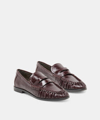 BAXEN LOAFERS OXBLOOD LEATHER