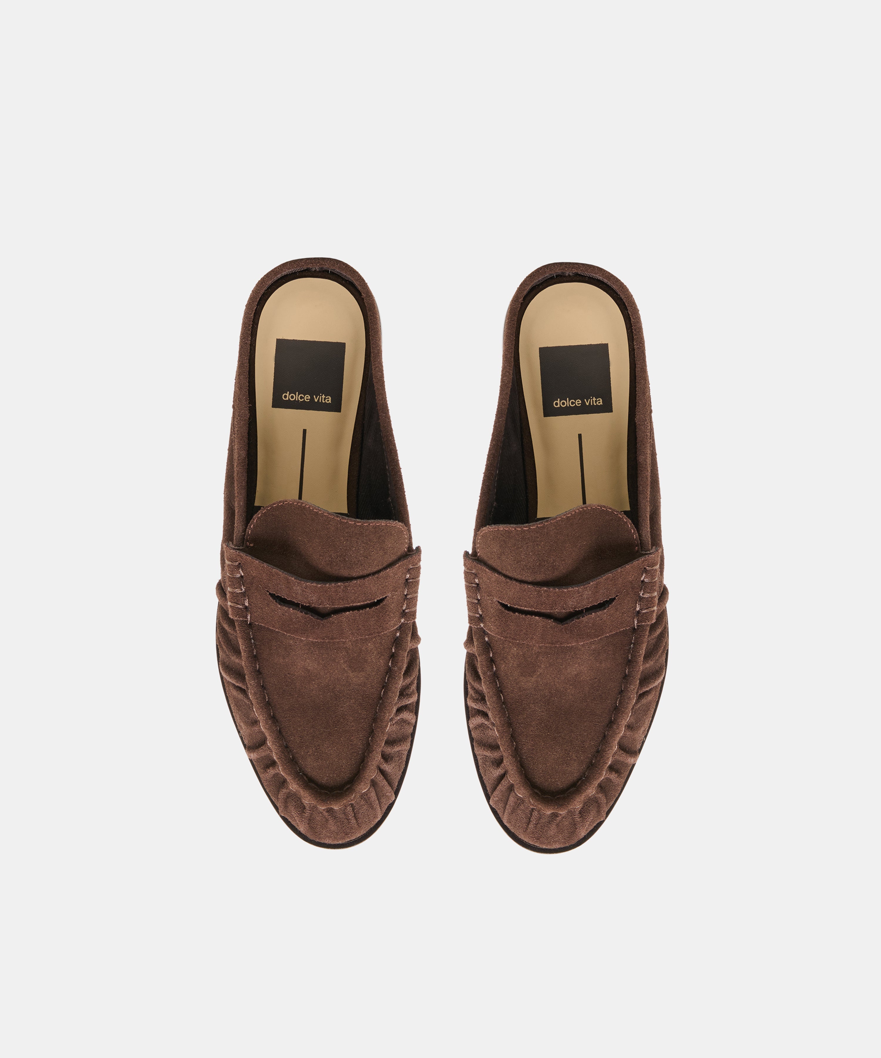 BETZY LOAFERS DK BROWN SUEDE