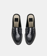 BETZY LOAFERS MIDNIGHT CRINKLE PATENT