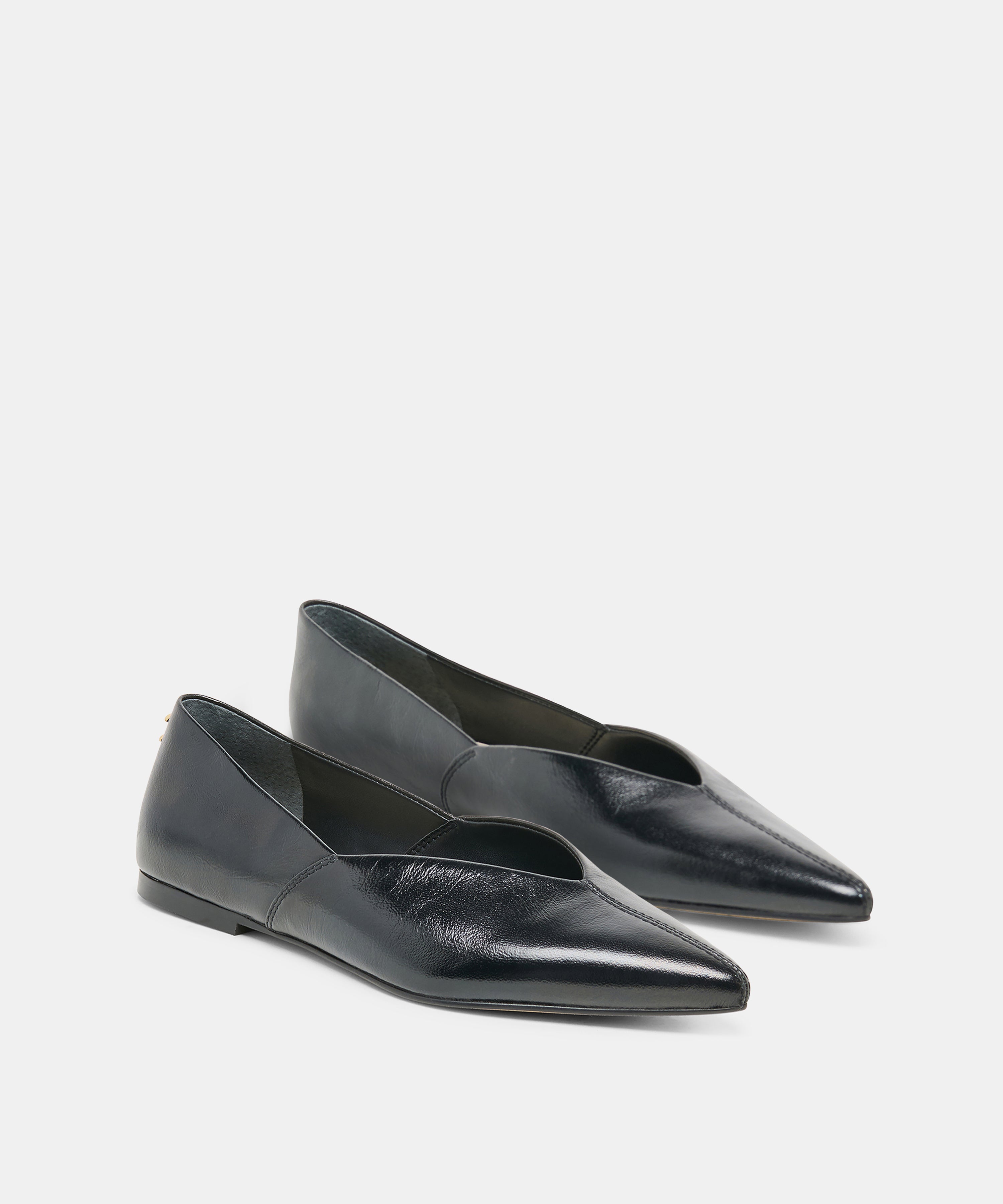 GEMA FLATS BLACK LEATHER