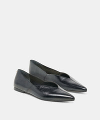 GEMA FLATS BLACK LEATHER